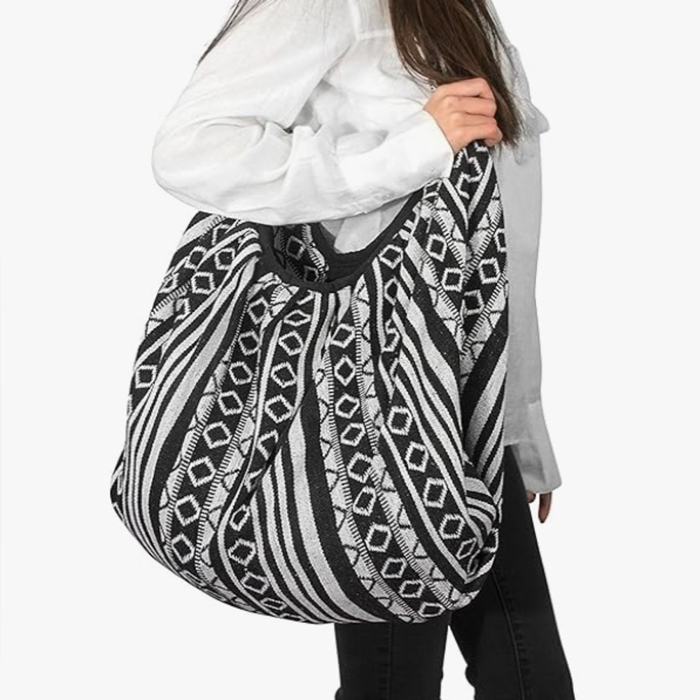 🔥🔥Tribe Azure Large hobo tote bag